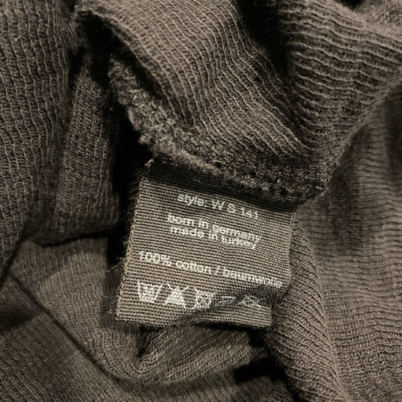 Thom Krom Relaxed Mock Neck Cotton Sweatshirt - Picture 6 of 7